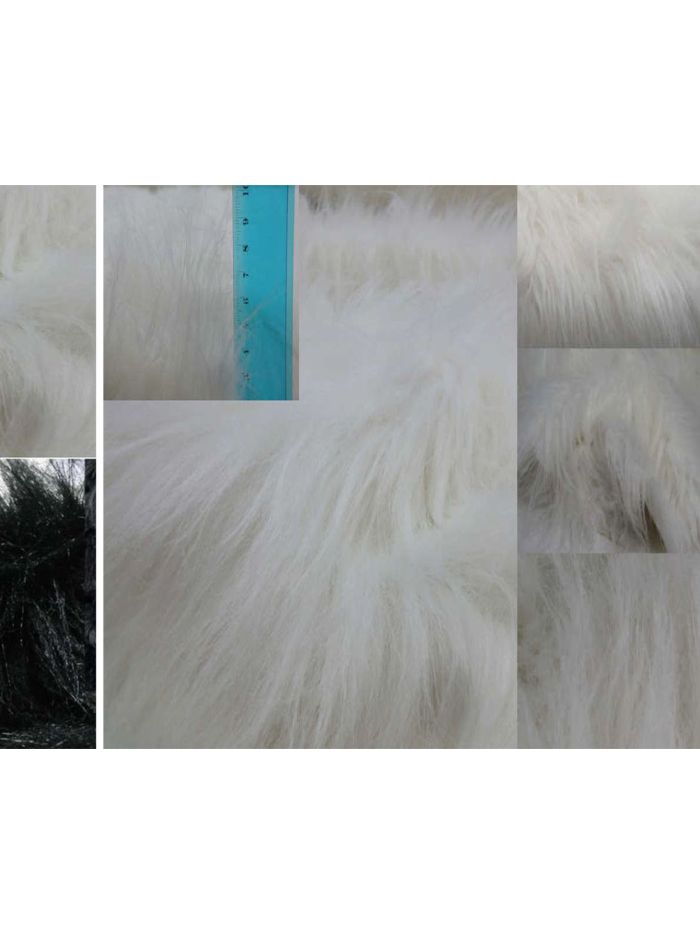 MAMMUTFELL STOFF 10CM LANGHAAR ZOTTEL FELL