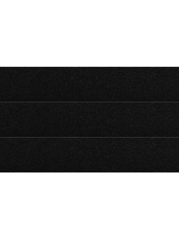 SELBSTKLEBEND KLEBEFILZ  2MM FILZSTOFF NADELFILZ 50CM BREIT BASTELFILZ - Schwarz
