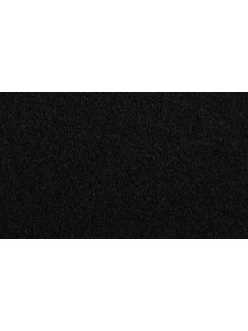 SELBSTKLEBEND SYNTHETIKFILZ KLETTFÄHIG 2,5MM FILZSTOFF KLEBEFILZE MINIMAL BI-STRETCH - (Schwarz-50cm) 
