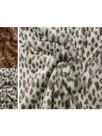 KURZHAAR KUSCHELFELL LEOPARD-ART TIERFELL FELL